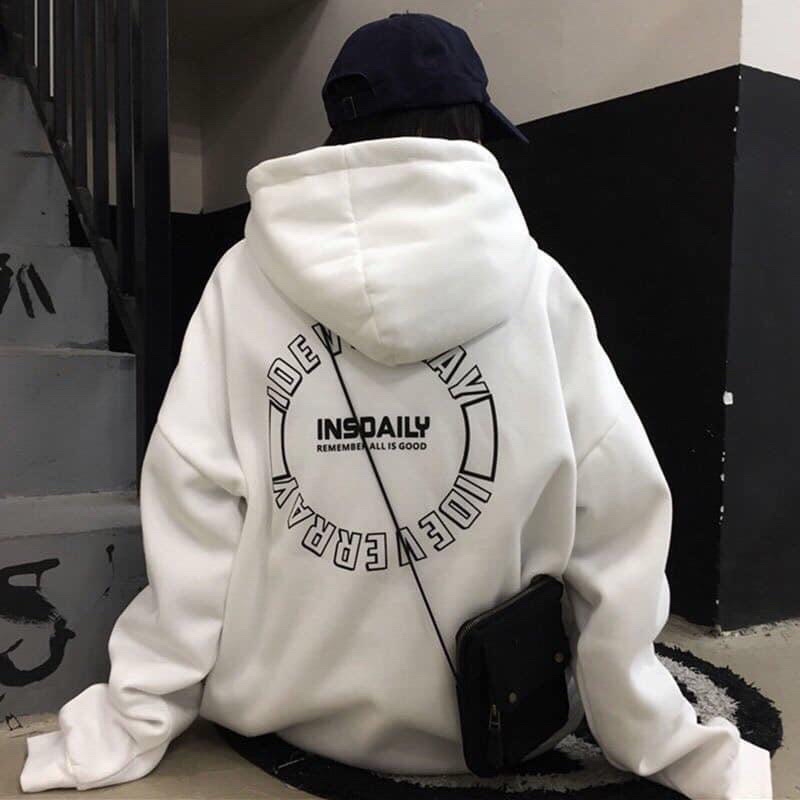 Áo Hoodie Nam Nữ Form Rộng Unisex Rubystore Siêu Xinh PT5, Áo Sweater Nam Nữ Nỉ Có Mũ Phong Cách Oversize streetwear