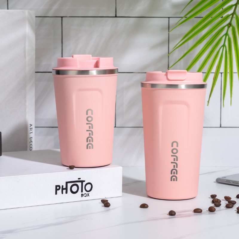 Ly cốc giữ nhiệt Co.ffee thể tích 510 ml chất liệu inox 304 giữ nhiệt 6-12 tiếng MIIBOOSHI D1.128.DE