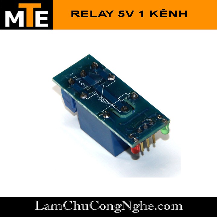 Module relay 5V, 12V 1 kênh đóng cắt thiết bị điện 10A