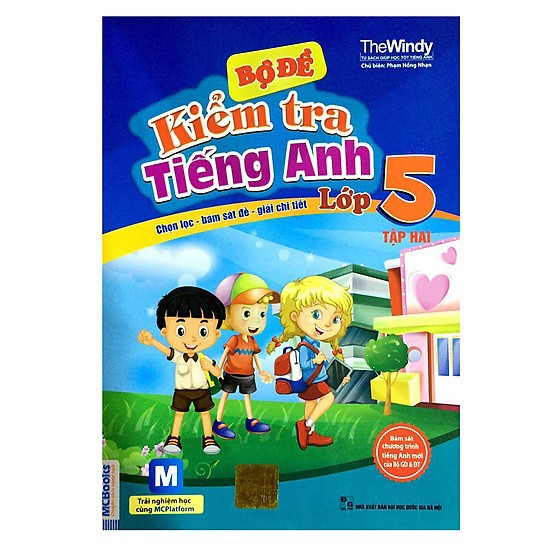 Sách - Bộ Đề Kiểm Tra Tiếng Anh Lớp 5 - Tập 2