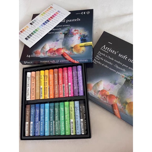 |ORDER| HỘP MÀU SÁP DẦU MUNGYO GALLERY HÃNG HỌA SĨ : GALLERY ARTIST'S SOFT OIL PASTEL