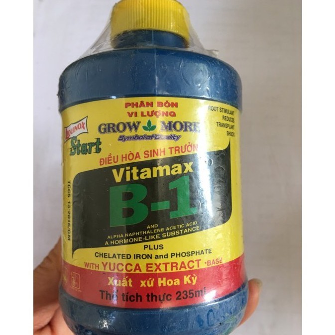 1 Lọ Vitamin B1 Grow More Mỹ 235ml