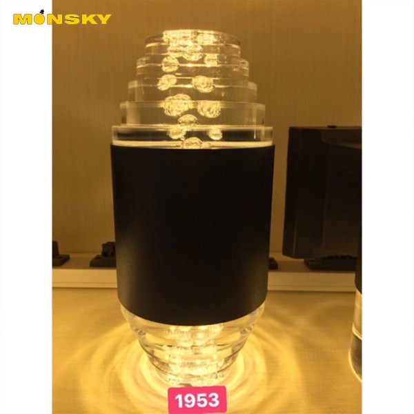 Đèn tường MONSKY JENNY LED 2 đầu trang trí nội ngoại thất độc đáo