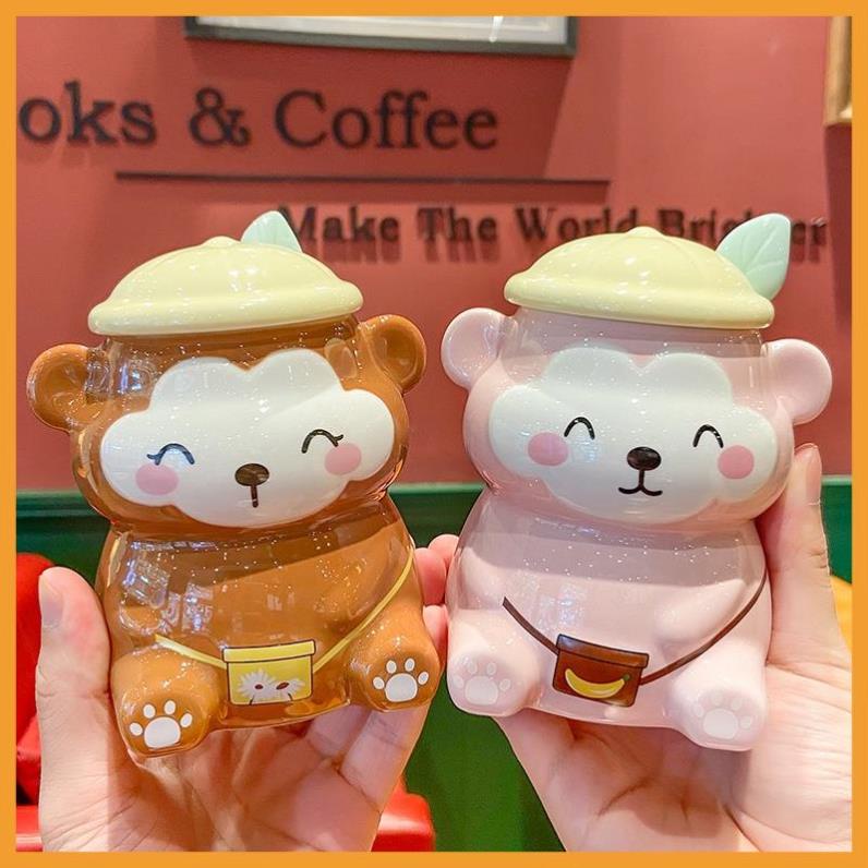 Ly hình KHỈ dễ thương, ly cặp đôi, quà tặng
