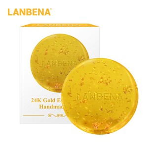 Xà Phòng Làm Trắng Da Tinh Chất Vàng 24K Lanbena 40g