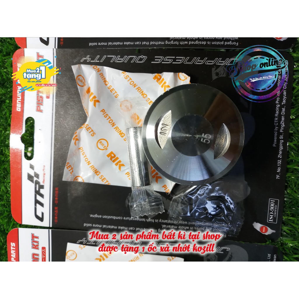 Piston 56 mm wave CTR cao cấp
