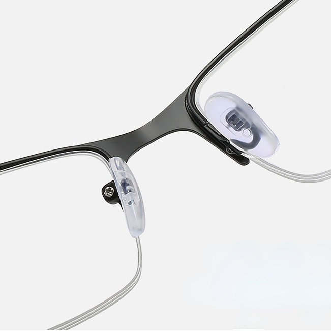 Mắt Kính Cận Thị Gọng Màu Xanh Dương Nhạt Cho Nam Nữ