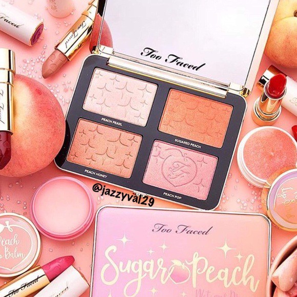 [Mã 155FMCGSALE giảm 7% đơn 500K] Bảng phấn Too Faced Sugar Peach Wet and Dry