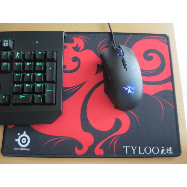 [HCM][PHỤ KIỆN MÁY TÍNH] Miếng Lót Chuột, Di Chuột Gaming TYLOO Size (25x30cm) Dày 4mm Khâu Viền