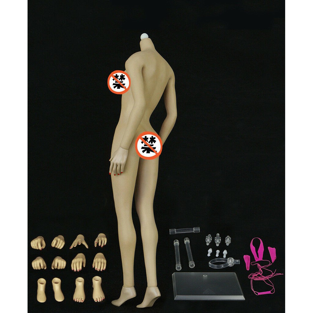 Mô hình búp bê nữ phong cách Châu Âu tỉ lệ 1:6 với chân tay có thể tháo rời JOQ-10E-BM