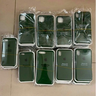 [XANH RÊU BÓNG ĐÊM] Ốp lưng chống bẩn iphone 6G đến iphone 11 Pro Max màu siêu hot