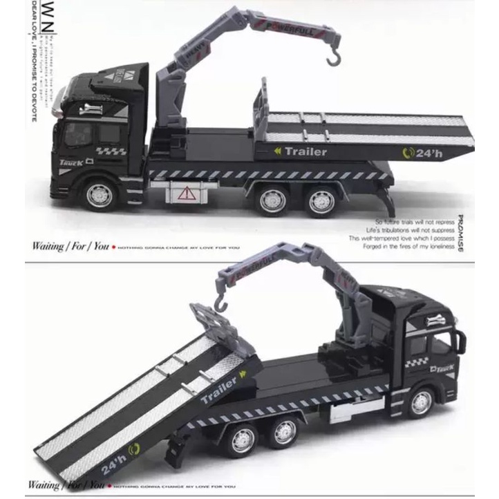 Bộ 3 xe mô hình xe tải hợp kim 1:48