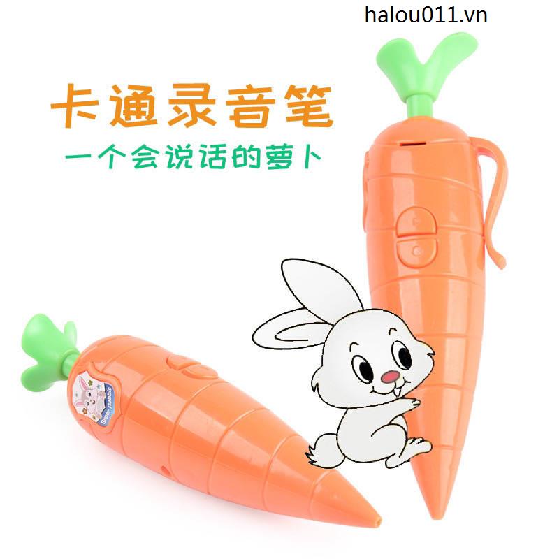 【Hàng Có Sẵn】Bút Ghi Âm Thành Phố Động Vật Điên Rồ Hình Thỏ Judy Cà Rốt Có Thể Viết