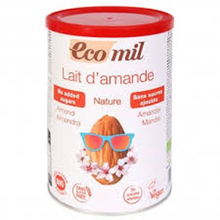 Sữa bột hạnh nhân hữu cơ Ecomil 400g