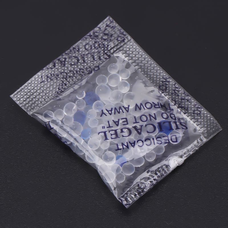 (Hàng Mới Về) Set 100 Túi Bột Hút Ẩm 1g Bằng Silicon Cao Cấp