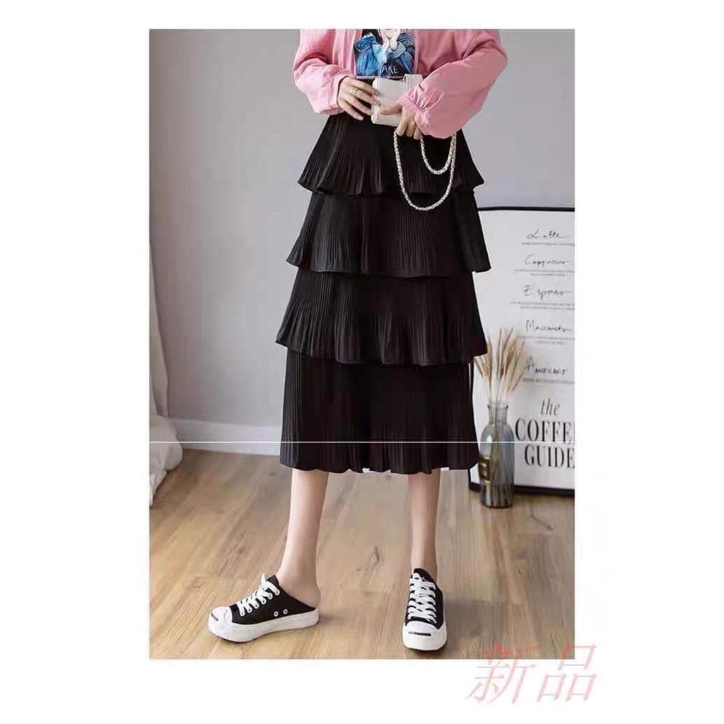 Chân Váy Nữ Dáng Dài 4 Tầng Loại 1 Free Ship, Váy Xòe 4 Tàng Bồng Bềnh Thời Trang Giá Rẻ Phong Cách, CV02 | BigBuy360 - bigbuy360.vn