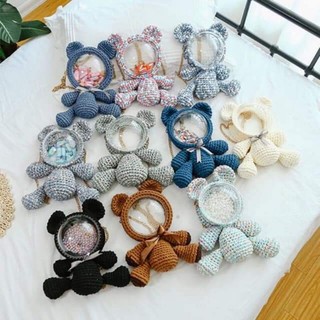 Set phụ kiện làm balo gấu