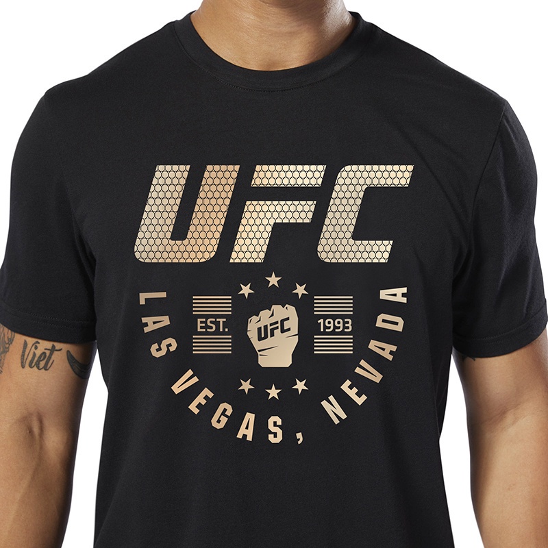 Mới Áo Thun Cotton Ngắn Tay In Hình Boxing UFC Thời Trang