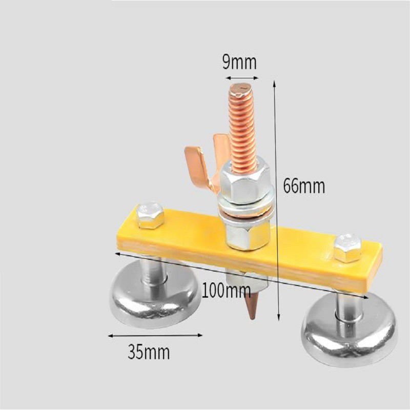 Kẹp mát nam châm lực hút mạnh dễ dàng sử dụng, kẹp mát hàn nối đất dụng cụ hỗ trợ hàn chuyên dụng