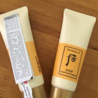 Sữa rửa mặt dịu nhẹ whoo vàng