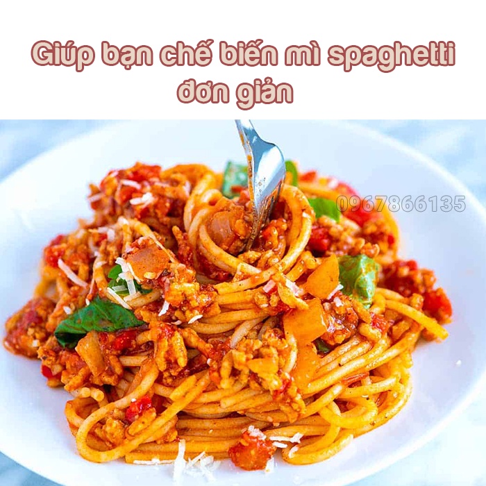 Sốt cà chua Spaghetti, Sốt nấu mì Ý, Pizza gói 110g