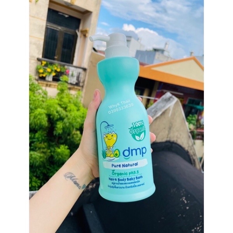 Tắm gội trẻ em DMP Organic PH5.5