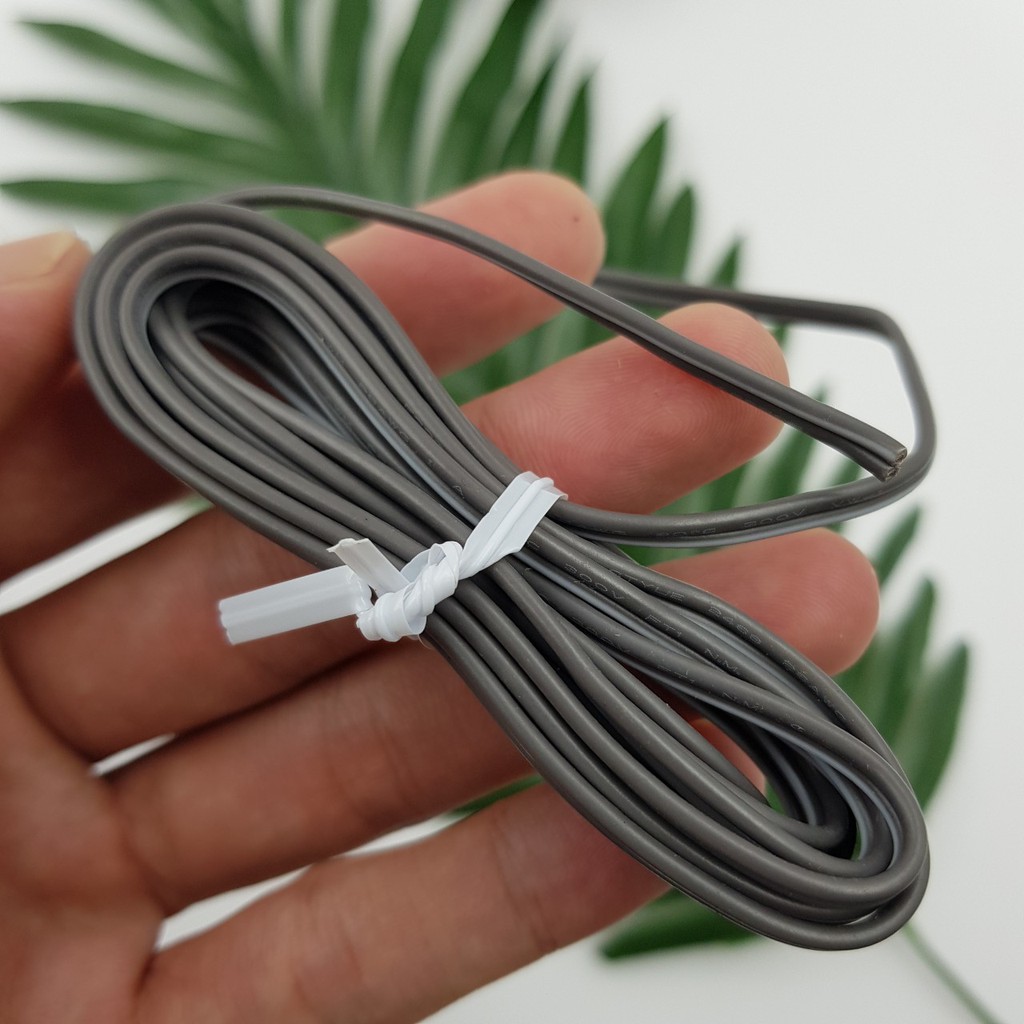 Dây Điện Đôi 2x0.5MM Dài 1.6 Mét PN-0516 chuyên dụng đẹp và bền - ShopLinhkienM2M