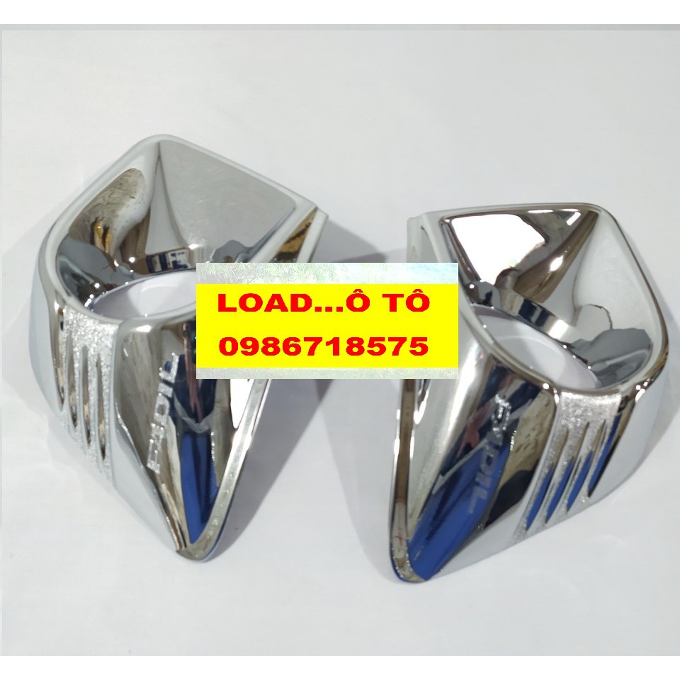 Bộ Ốp Viền Đèn Gầm Mạ Crom Vinfast Fadil 2022-2019 Cao Cấp