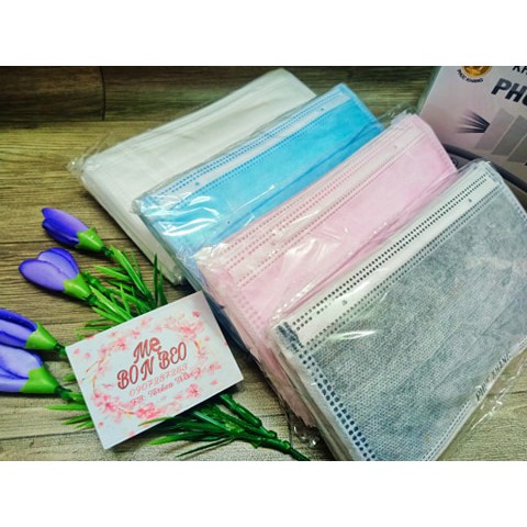 Khẩu trang cao cấp Phúc Khang 4lớp