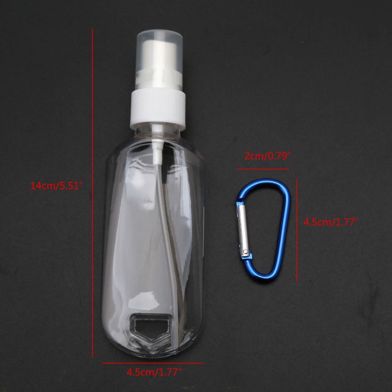 Chai Rỗng Đựng Nước Rửa Tay Dạng Móc Khóa Có Thể Bơm Đầy Lại