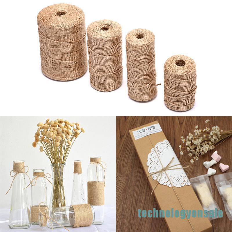 Cuộn Dây Thừng Sợi Đay Tự Nhiên Dùng Làm Đồ Thủ Công Diy