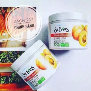 KEM TẨY TẾ BÀO CHẾT DẠNG HŨ ST.IVES FRESH SKIN APRICOT SCRUB