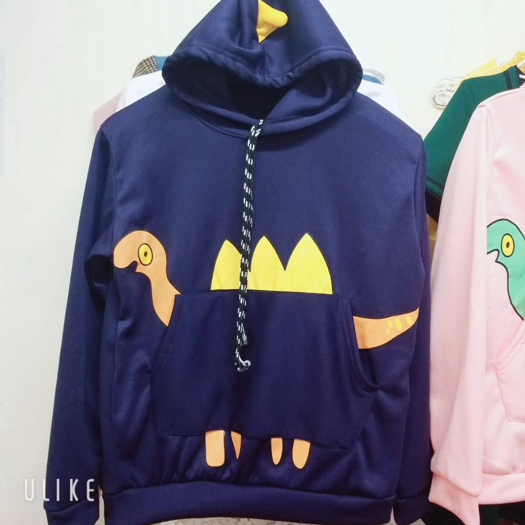 Áo Khoác Hoodie Nỉ Thời Trang Nữ Chui Đầu Hình Khủng Long Siêu Hot Mùa Tết ❤️FREESHIP❤️ | BigBuy360 - bigbuy360.vn