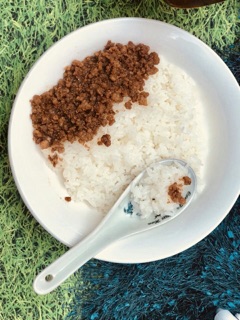 Thịt chưng mắm tép mẹ ếch