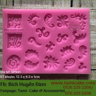 Khuôn silicon hoa văn SP941