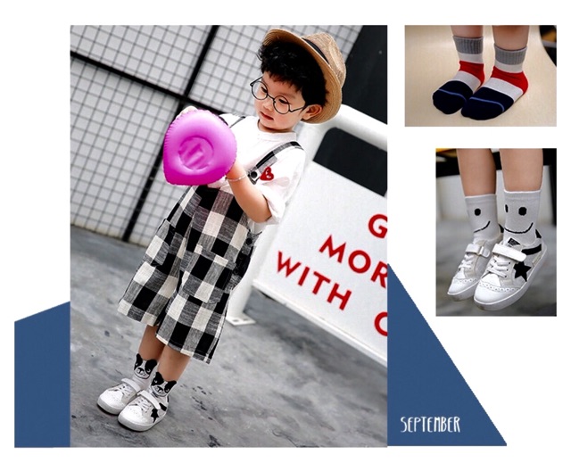 Combo 5 đôi tất trẻ em cute ngộ nghĩnh ( T09)