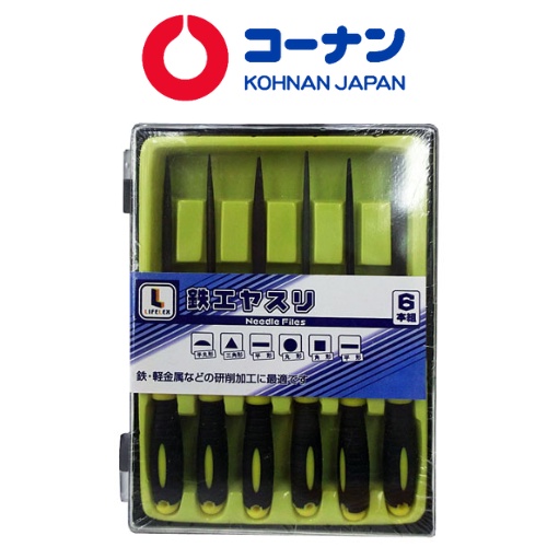 Dũa mài kim loại hợp kim đa năng KOHNAN Nhật Bản bộ 5/6 món