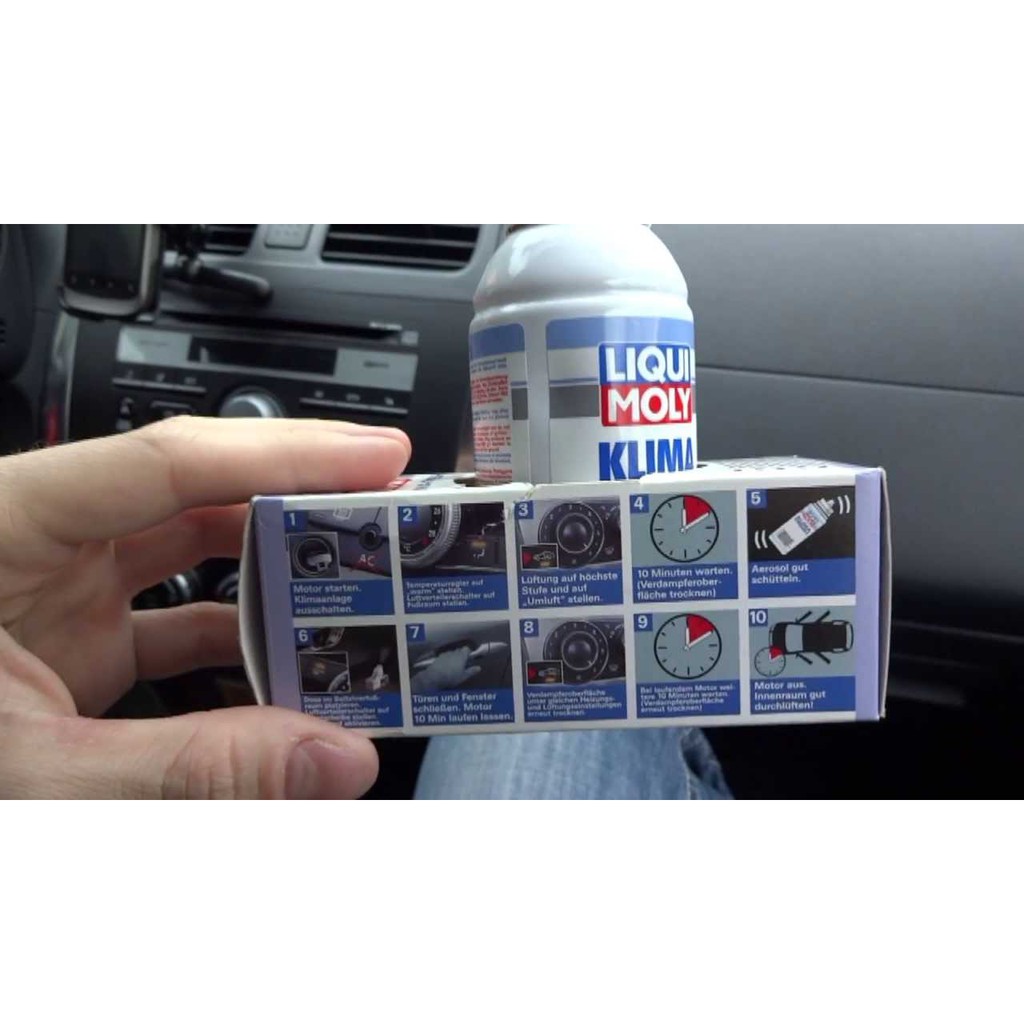 Khử mùi và vệ sinh dàn lạnh Liqui Moly 4065 Klima Fresh 150ml