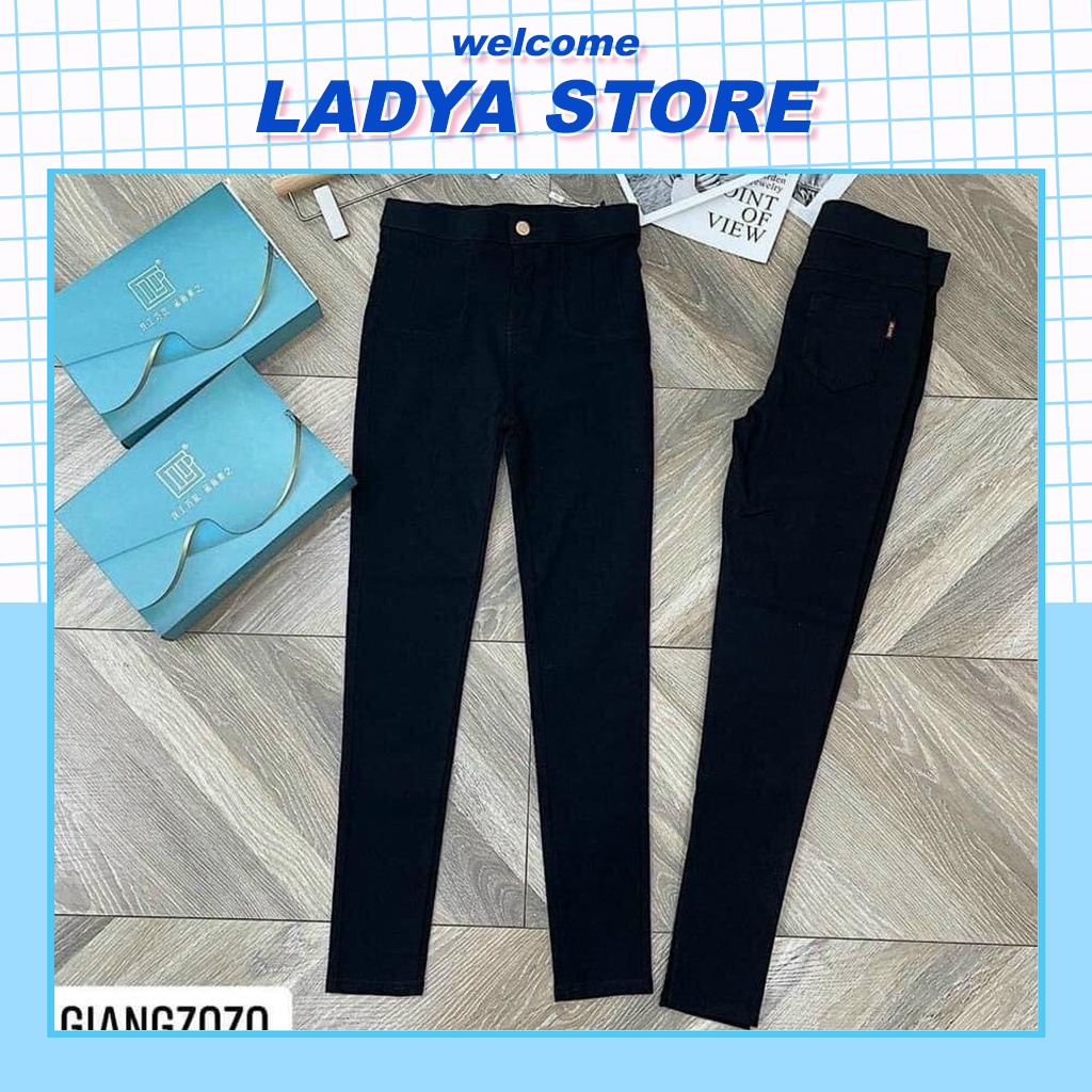 Quần legging khóa chất umi mặc tôn dáng siêu xinh thời trang LADYA STORE
