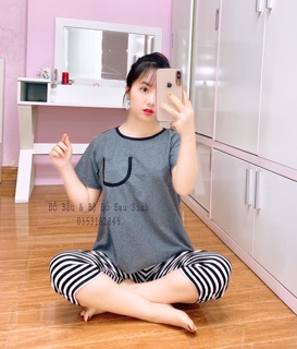 Bộ lửng bầu lửng cotton đẹp