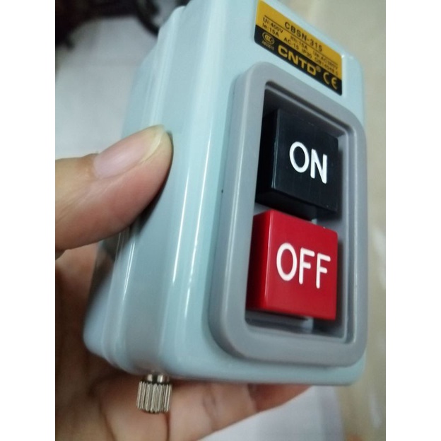 Công tắc on off 3 pha 30A cbsn-330 cntd,công tắc nhấn dính cbsn-330 cntd.