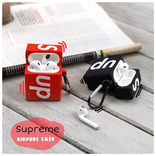 Ốp hộp hình Supreme Airpods 1/2