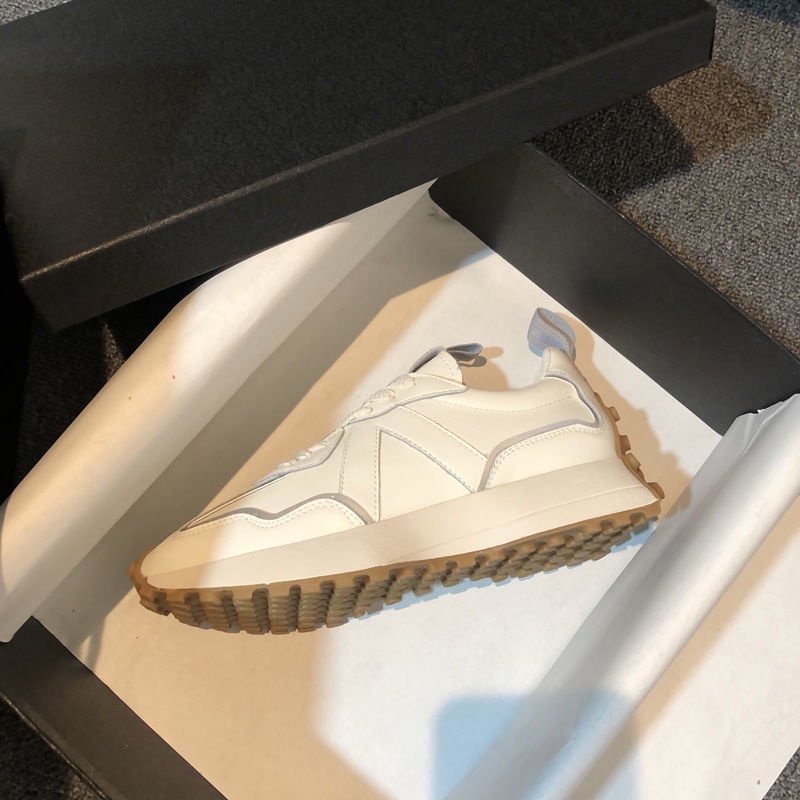 Giày Thể Thao Trắng Đế Cao Su Thời Trang Mùa Xuân 2022