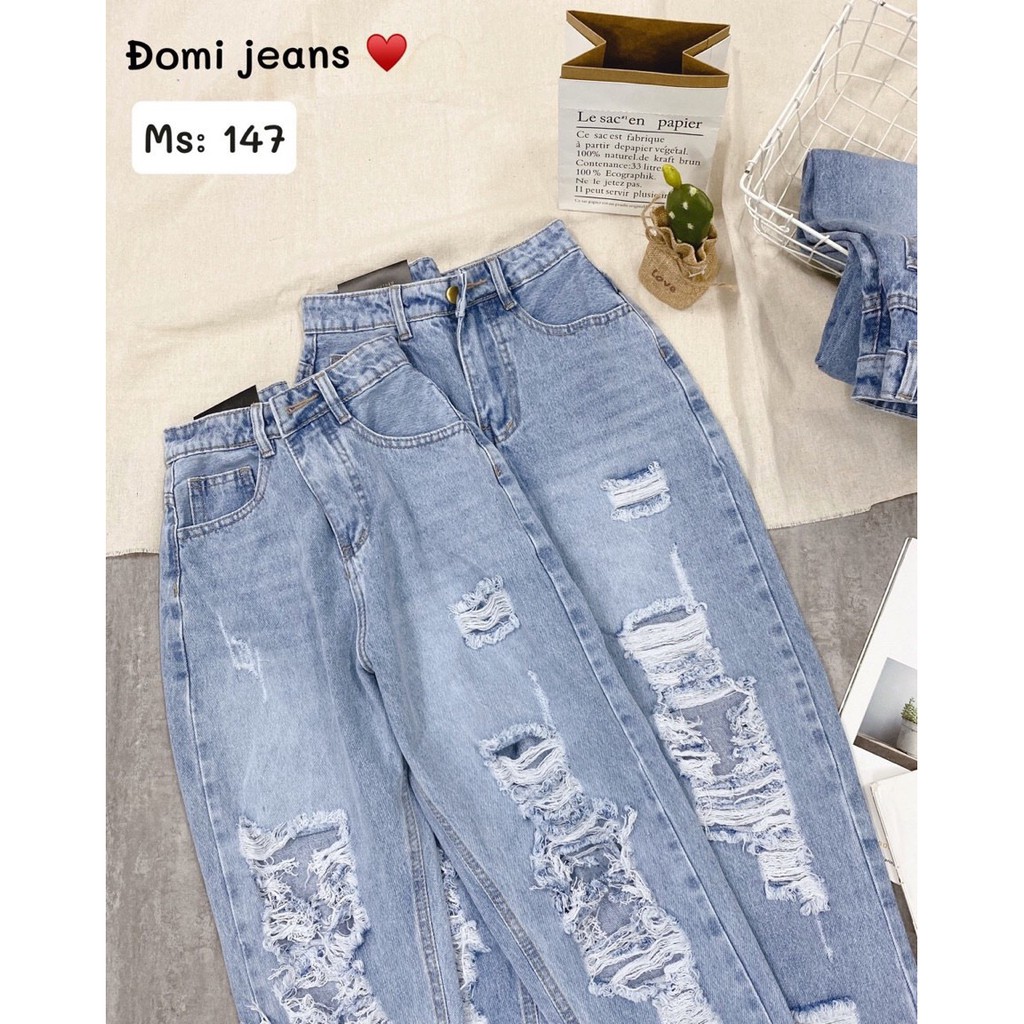 Quần baggy rách JBG147