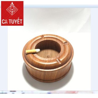 GẠT TÀN THUỐC GỖ HƯƠNG NGUYÊN KHỐI CHUẨN - LOẠI ĐẸP - ẢNH THẬT