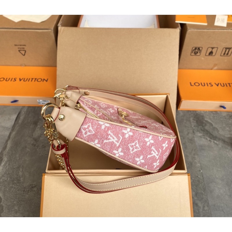 Túi xách nữ Lv Moon màu new 2022, size 24, fullbox túi vải hãng, siêu sang chảnh