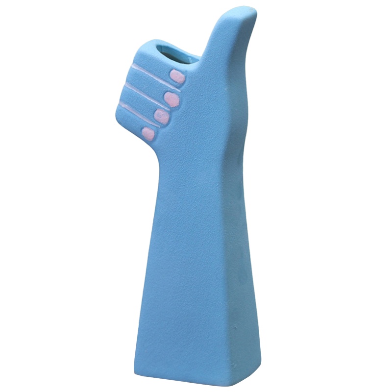 Lọ Hoa Sứ Cỡ Nhỏ Hình Bàn Tay Người Nghệ Thuật