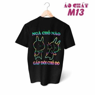 Áo thun in hình phản quang hót trenl siêu ngầu '' còn cái nịt '