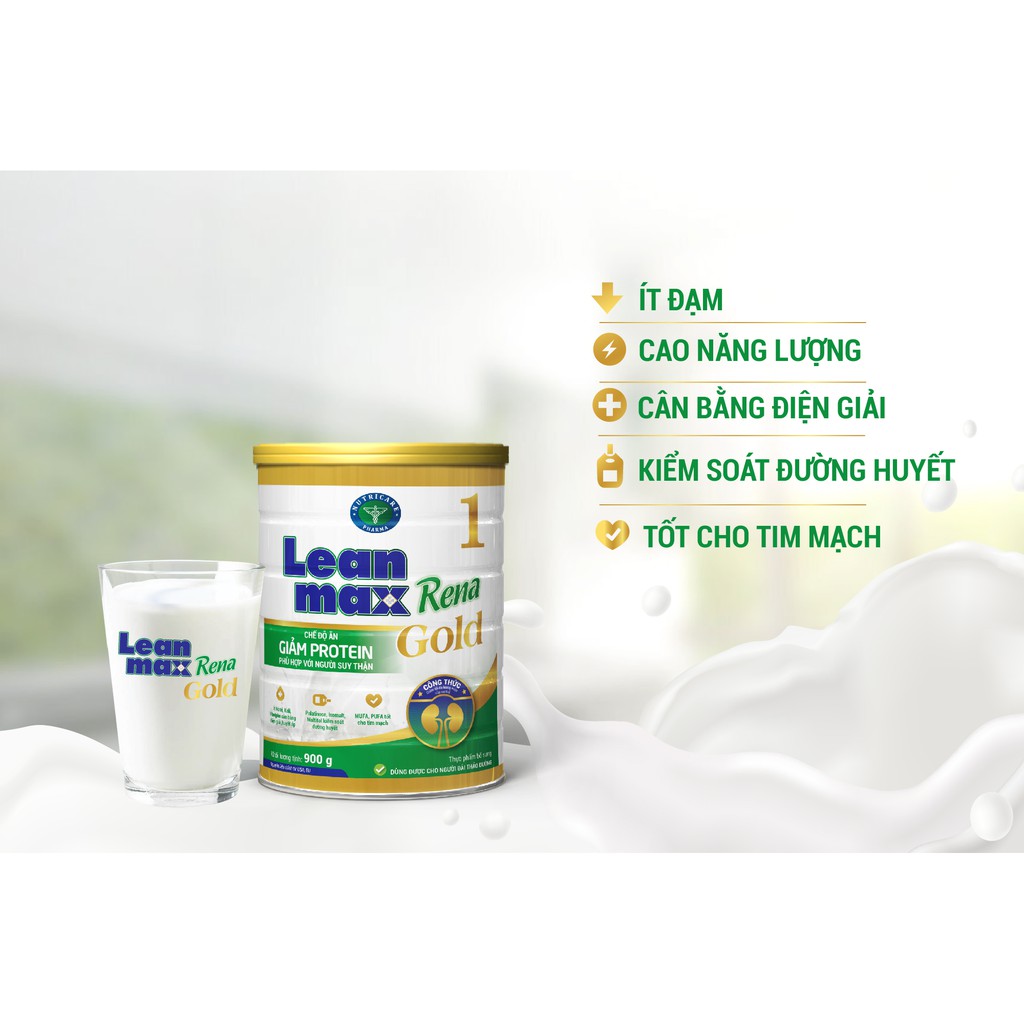 Sữa bột Leanmax Rena Gold 1-900g