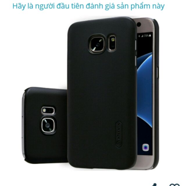 Ốp lưng Galaxy S7edge hiệu Nillkin_ tặng kính chống vỡ